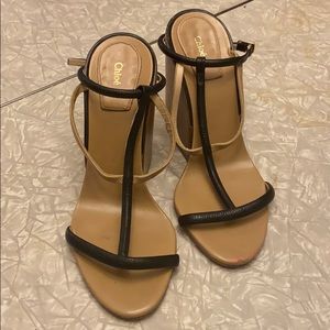 Chloe wedge heel sandals